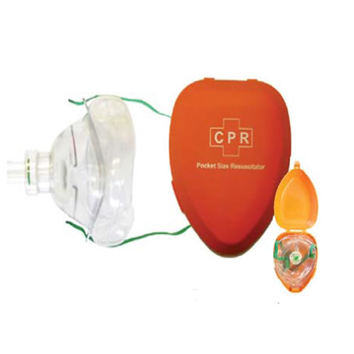 Mascarilla reanimación CPR C/E con estuche plástico | Medical