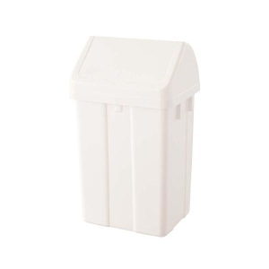 Cubo Papelera de PVC con Tapa Basculante de 50 Litros