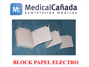 Block papel electro 400 h. 90 mm x 90 mm