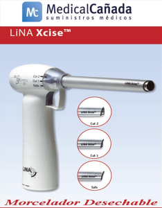 MORCELADOR XCISE DESECHABLE CON OBTURADOR 15 mm