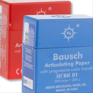 Papel articular dr.bausch bk01 azul 300 hojas