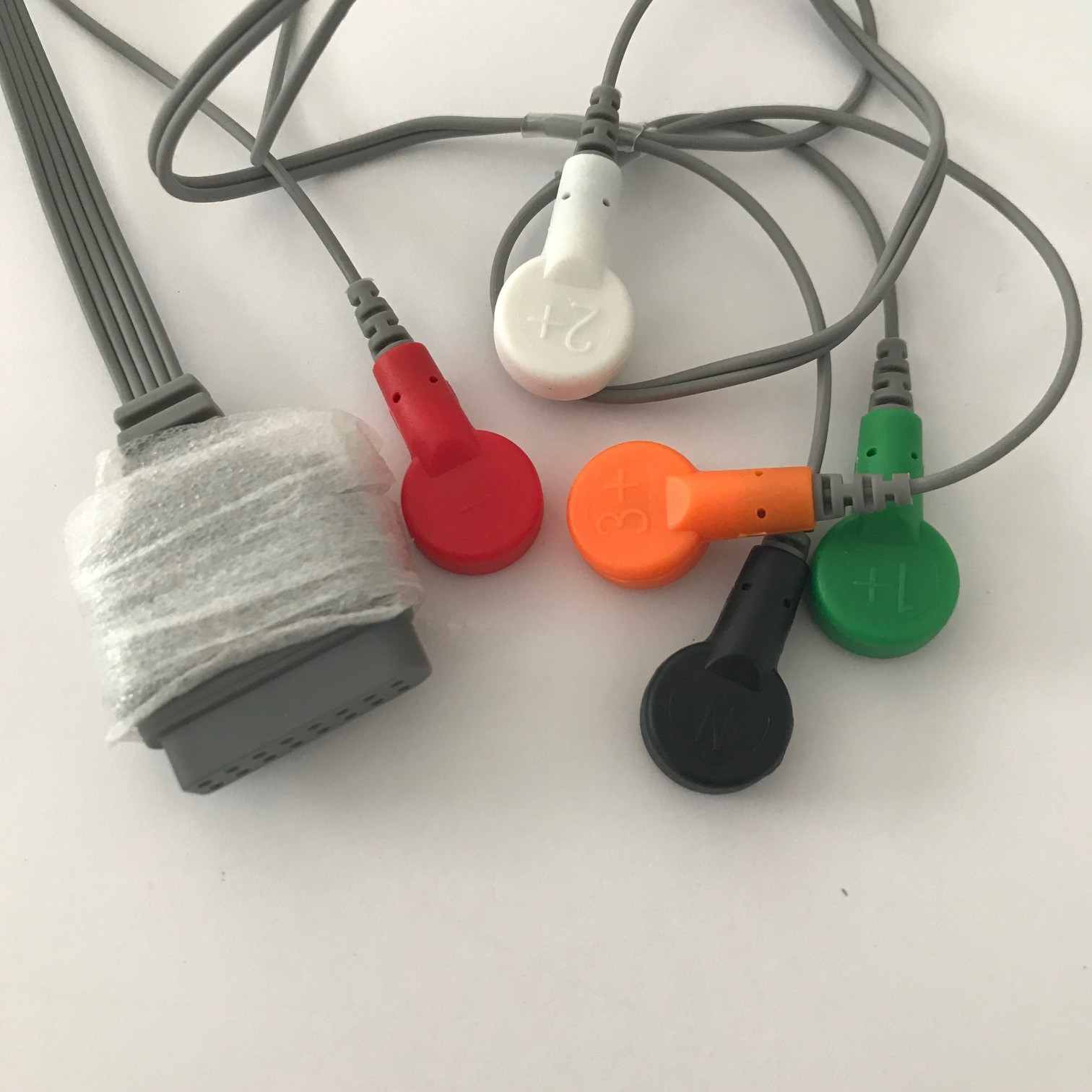 Cable 5-Electrodos ECG Holter 3 Derivaciones