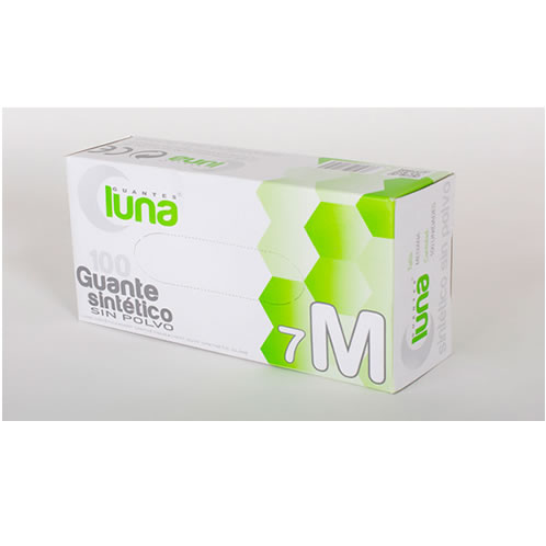 color azul tama/ño peque/ño sin polvo Caja de 100 guantes de vinilo de pl/ástico