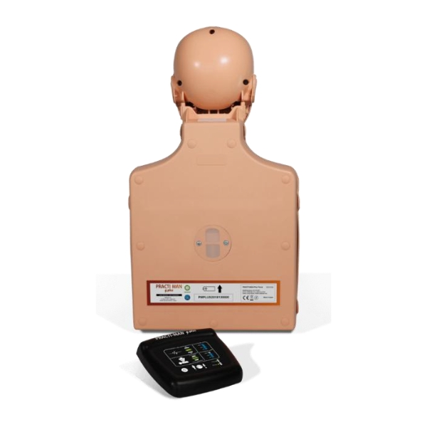 Torso Adulto para formacion RCP Practi Man Plus con Monitor Feedback Electronico
