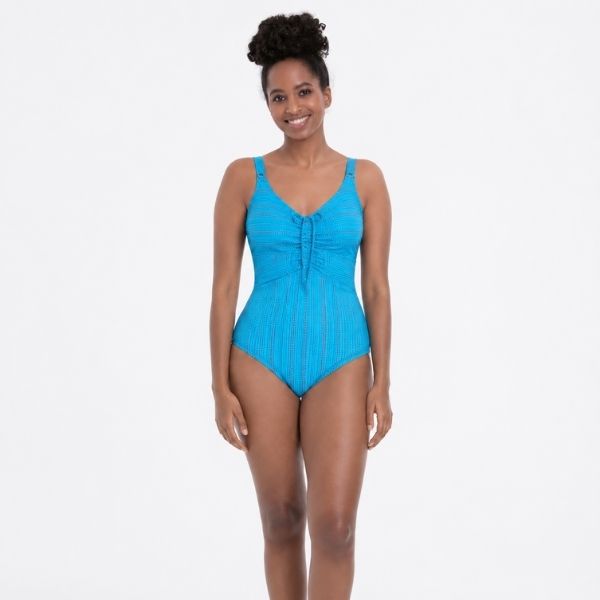 Bañador protésico Safa azul turquesa talla 44 B