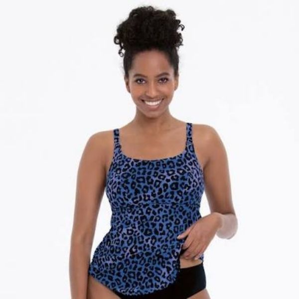Top tankini protésico Anita Kimba azul talla 42 B