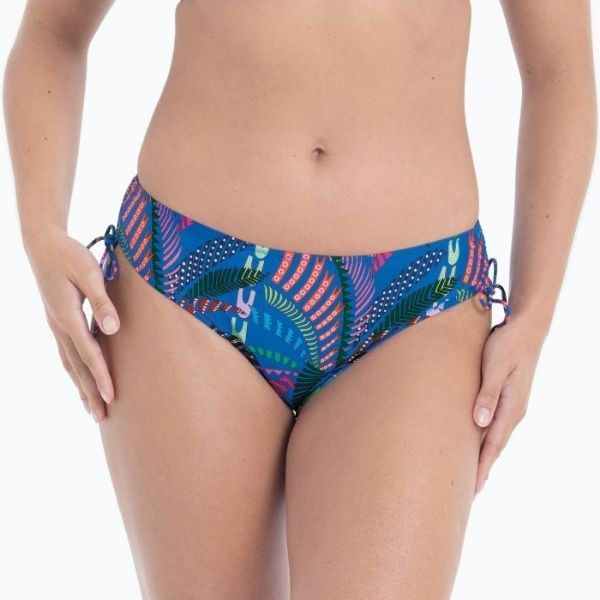 Braguita de bikini o tankini azul estampada modelo Loire
