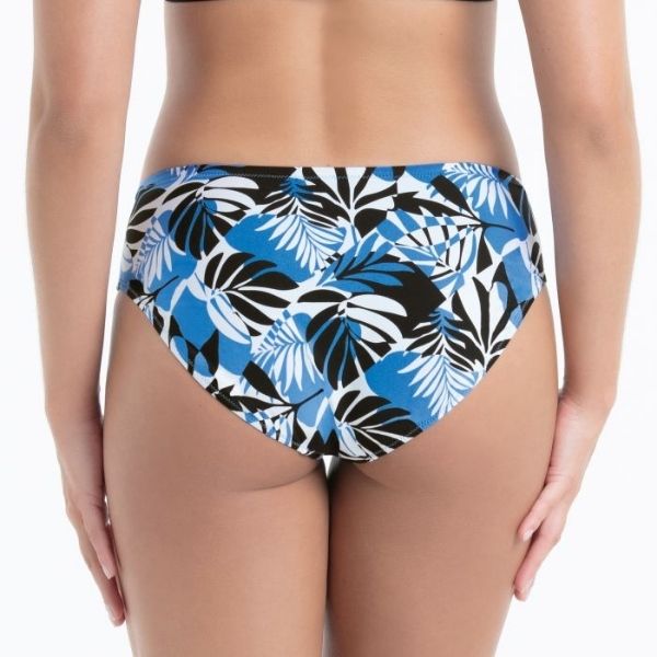 Braguita de bikini o tankini azul estampada modelo Bruna