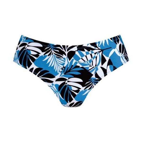 Braguita de bikini o tankini azul estampada modelo Bruna