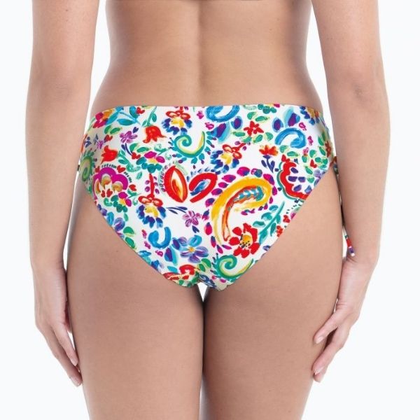 Braguita bikini Lorie blanca multicolor