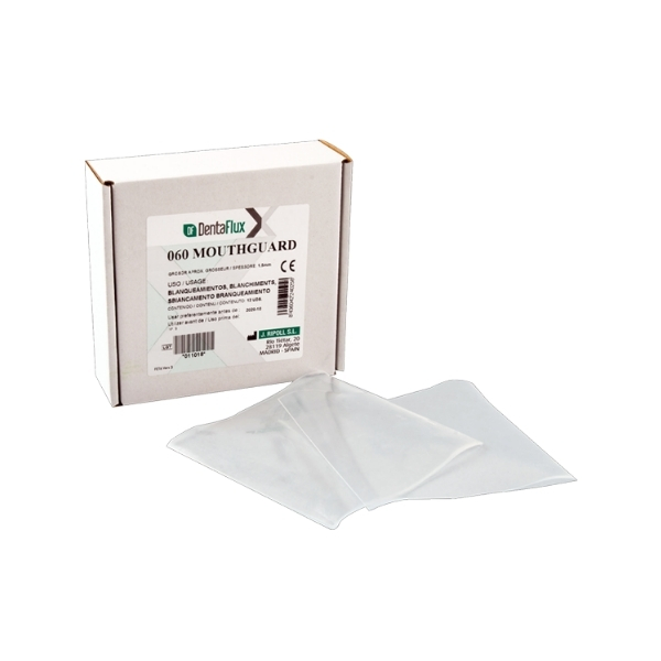 Planchas Termoplasticas Mouthguard 080M de 2 mm Caja 12 unidades