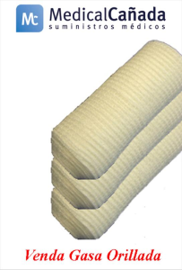 Venda gasa malla orillada alg 10 m x 10 cm udad