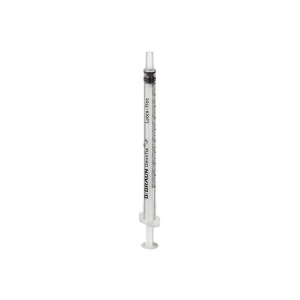 Jeringas de 1 ml de 3 piezas Tuberculina Omnifix-F Caja de 100