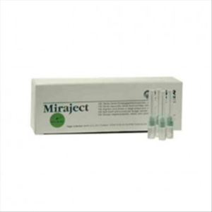 Agujas miraject-p 0,8 mm x 25 mm c/100