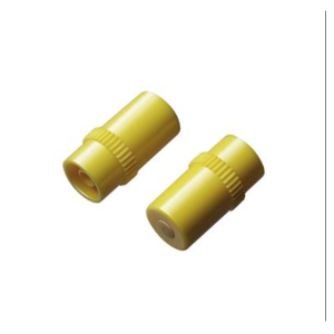 Tapon inyeccion intermitente luer lock amarillo Caja100 unidades