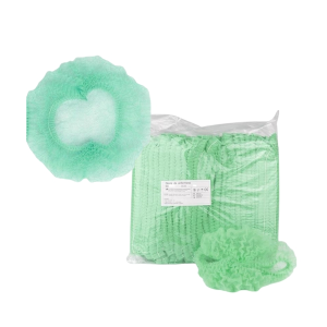Gorros desechables verdes de TST en Bolsas de 100 unidades