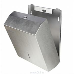 DISPENSADOR TOALLITAS ZZ AC. INOX DUO