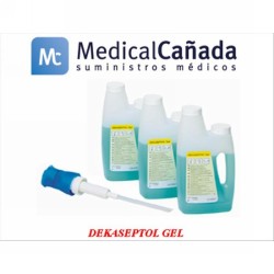 Dekaseptol gel 3 x 1 l. c/dosificador