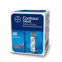 Tiras Reactivas CONTOUR NEXT para Glucosa – Caja de 50 Unidades