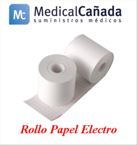 Rollo papel electro 60 mm x 15 m (ext.15 mm) udad