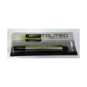 Linternas de bolsillo talmed HS acero inoxidable luz led con filtro azúl