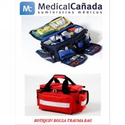 Botiquin/bolsa trauma bag m 50x33x30 cm rojo
