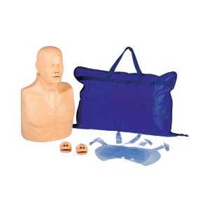 Torso para formación RCP Practi-MAN Advance adulto con bolsa