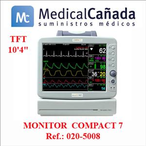 Monitor paciente compact-7 multi param color tft 10'4 "