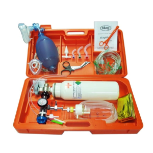 Maletin Emergencias E-420D con Aspirador y Oxigeno Medicinal