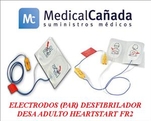 Electrodos (par) desf. desa adulto heartstart fr2