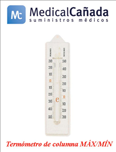 Termómetro temperatura máxima-mínima -20+50º