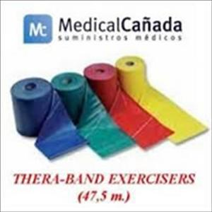 THERA-BAND 15 cm x 47,5 m Amarillo Suave