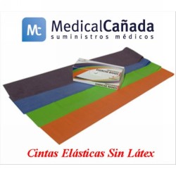 Cinta elastica s/latex 5,5 m ciruela-fuerte especial