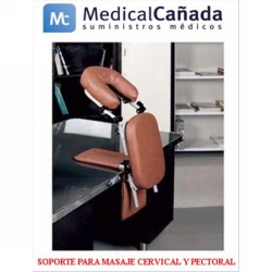 Soporte para masaje cervical y pectoral