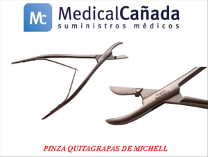 Pinza quitagrapas de michell