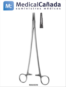 Porta-agujas masson 27 cm