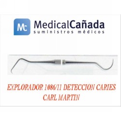 Explorador 1086/11 deteccion caries carl martin