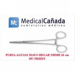 Porta agujas mayo-hegar nhmh 16 cm hu-friedy