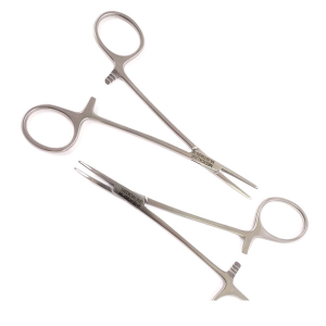 Pinzas hemostáticas Halstead-Mosquito Recta 12.5 cm