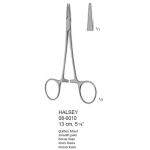 Porta-agujas halsey 13 cm