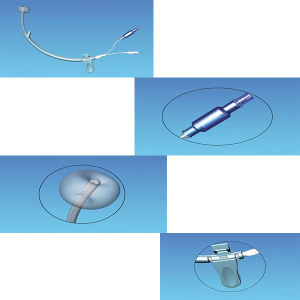 Manipulador uterino (HADLIN) estéril Ø Externo 5 mm Balón PVC