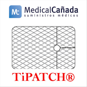 Malla tipatch 7 x 10 cm pp-titan bd 65 gr udad