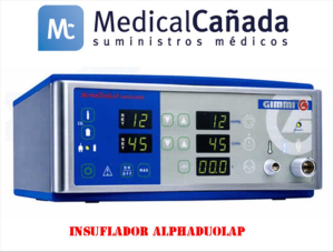 Insuflador alphaduolap 30 l + unidad control co2