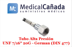 Tubo alta presion unf 7/16" 20g german din 477