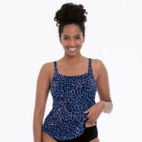 Top tankini protésico Anita Kimba azul