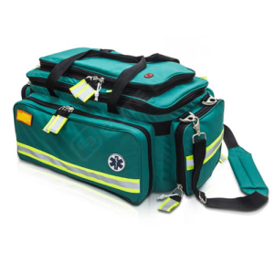 Bolsa de emergencias para soporte vital avanzado verde