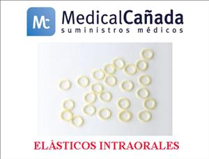 Elásticos intraorales ambar 3/16' medio 4,5oz b/50x100