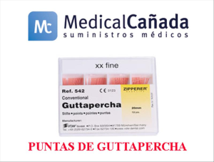 Puntas guttapercha pirata xxfine rosa dentsply c/100