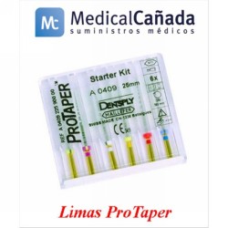 Limas protaper 411 mf azul 25 mm f3 fin