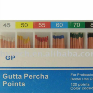 Puntas gutta color 022m 04 nº 25 mf c/120